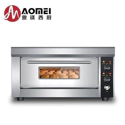 1層と1トレイの商業用電気パン屋のオーブン 850x620x450mm効率