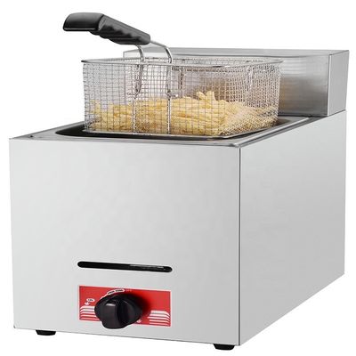 ステンレス鋼 201/304 LPGガス 商用キッチン用 フライパンフライヤー