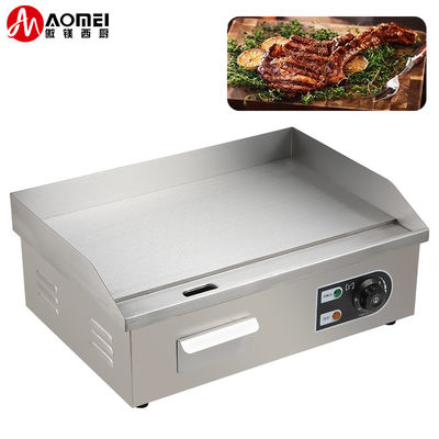 8mm 厚さのステンレス鋼ガスBBQ 台所の機器のためのフラットトッププレートガスグリッド