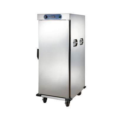 シングルドア商用ホテル モバイルカート 20~120Cの温度範囲の食品暖房
