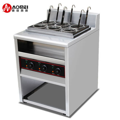 キッチン機械機器 フリースタンド 6バスケット 電動 パスタ炊飯器 オーダーメイド ロゴ