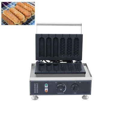 家庭用ウォッフル ホットドッグ スティック ウォッフル コーン ドッグ メーカー マシン AM-216 大容量
