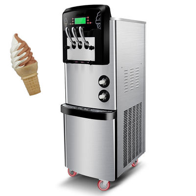 商用スナック 3つの味 ステンレスステールボディのアイスクリーム機