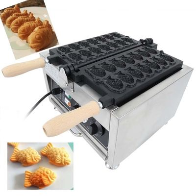 オートマティック ノンスティック ゴールドフィッシュ ワッフル マシン 高生産性の魚 タイヤキ メーカー