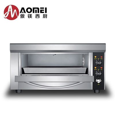 1層と1トレイの商業用電気パン屋のオーブン 850x620x450mm効率