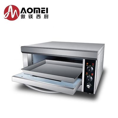 1層と1トレイの商業用電気パン屋のオーブン 850x620x450mm効率
