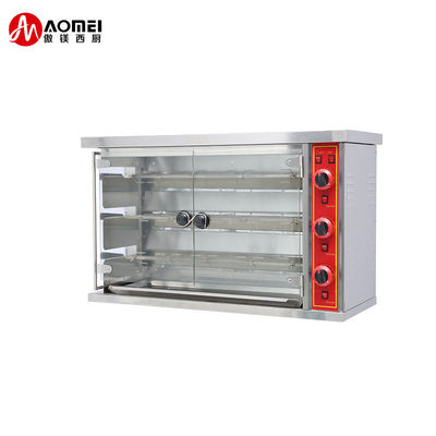 1180×490×710mm ステンレス 電気 チキン ローティッサリー 焼き付け用ガスオーブン