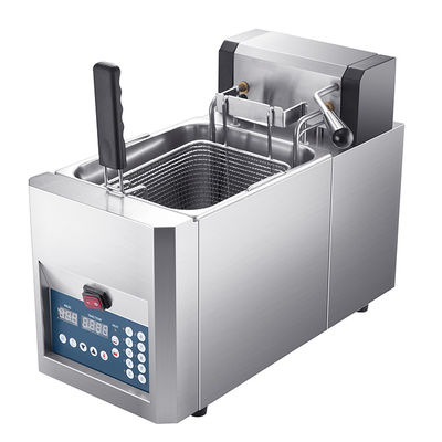 商業用 電動式深揚げ器 圧力揚げ器 製品の外側の寸法 545x415x285mm