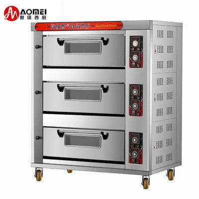 AO-20Qモデル フィリピンパン屋用のシングルデッキガスパン屋 1330x840x600mm