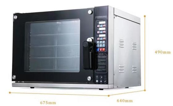 高容量 120L 電動コンベクションオーブン YXD-8A 蒸気機能と国市場