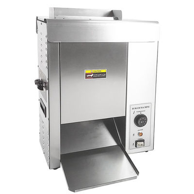 商業食品産業におけるハンバーガーパンの 1600W 電動コンベアベルトトースター