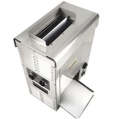 商業食品産業におけるハンバーガーパンの 1600W 電動コンベアベルトトースター