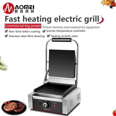 交換可能なサンドイッチプレート付きの電気商用サンドイッチパンパニニグリル
