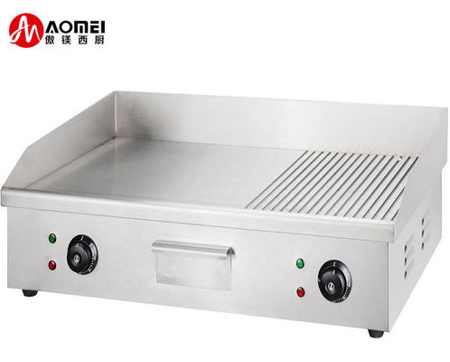 50~300°Cの温度範囲のための銀型ステンレス鋼の電気半熟焼焼き具
