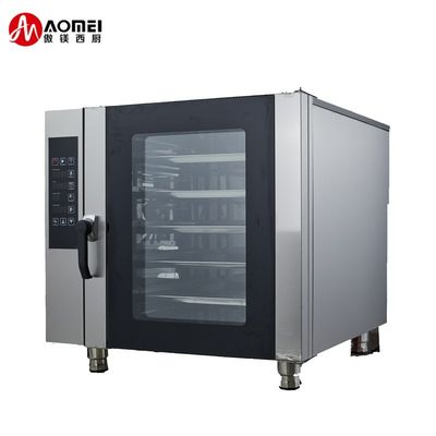 738x850x620mm 熱気コンベクションオーブン 5層 蒸気機能