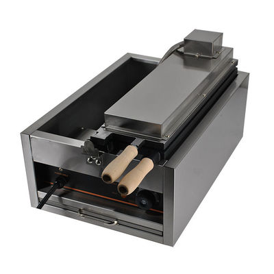 ポータブル 自動 ワッフル メーカー AO-1101A ステンレス スチール 電気 焼き焼き パン屋 機