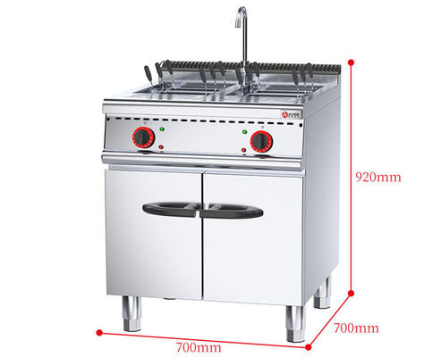 簡単に操作する商用ヌードル製造機 キャビネット 700*700*920mm 利点