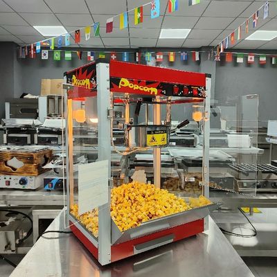 供給 フラット トップ 電動 ポップコーン マシン 急速 熱 技術 アプリ制御なし