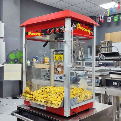 スイッチ制御機能 商用ポップコーン製造のためのステンレス鋼ポップコーンマシン