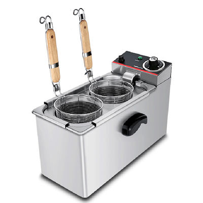飲食設備 2kW 電動 デスクトップ 2 頭 パスタ炊飯器 レストラン ヌードル 煮込み