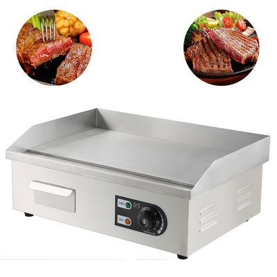 商業用キッチン機器 ステンレス鋼 電動 BBQ 焼き皿/ギル/ホットプレート