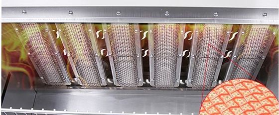 6 燃焼器 ガス 赤外線 サラマンダー グリル オーブン リフト 食品 サービス 産業