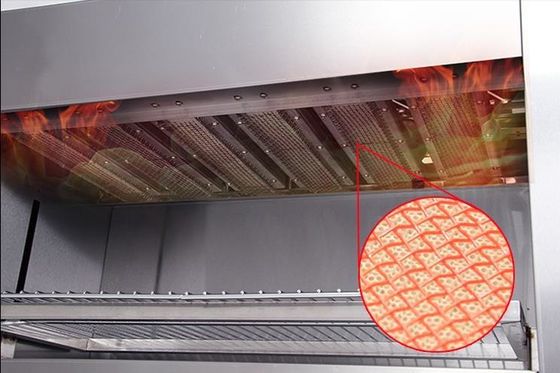 商用キッチンテーブルトップ 赤外線ガス サラマンダーオーブン ステンレス鋼体