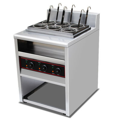 キッチン機械機器 フリースタンド 6バスケット 電動 パスタ炊飯器 オーダーメイド ロゴ