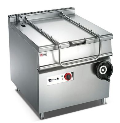 垂直 80L ステンレス ガス 傾き式 ブレージング パン/商用 キッチン用 ブレージング パン