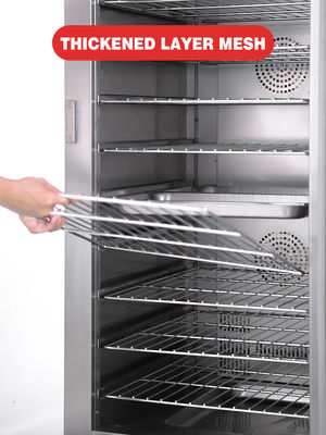 120mm 層の高さ ステンレス鋼 移動式 宴会や商業用 食品暖房用 トロッキー