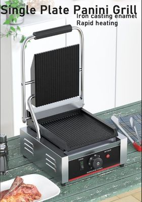 商用電気焼きサンドイッチパニニメーカー 上部グリルサイズ 215*215mm