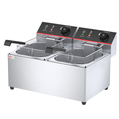 6L 6L ダブルタンク 5000w パワーとユーザーフレンドリーなデザインの電気ディープフライヤー