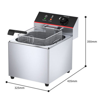 ホテル レストラン 11L 商用電気 ディープフライヤー 6.75KG オンラインサポート