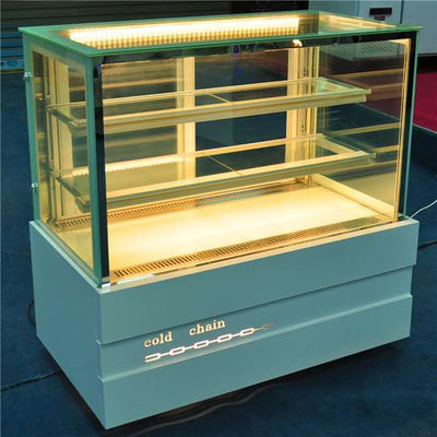 120l 容量 スーパーマーケット冷蔵設備のためのカウンタートップベーカリーショーケース