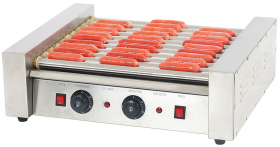9 ローラー ホットドッグ グリル メーカー 小売 スナック マシン 便利さと効率性