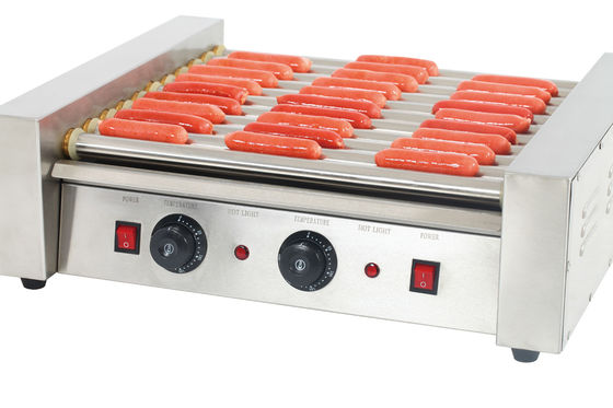 9 ローラー ホットドッグ グリル メーカー 小売 スナック マシン 便利さと効率性