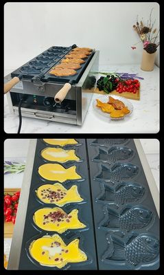 韓国の魚ケーキ 電気タイヤキワッフルメーカー 18kgステンレス鋼