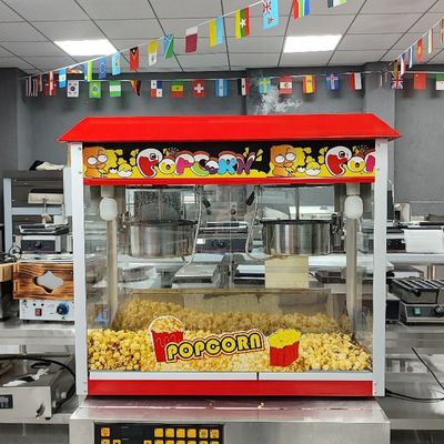 産業用キャラメル ダブルポット ポップコーン機 あなたのイベントのための商用ポップコーンメーカー
