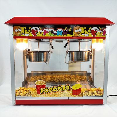 産業用キャラメル ダブルポット ポップコーン機 あなたのイベントのための商用ポップコーンメーカー