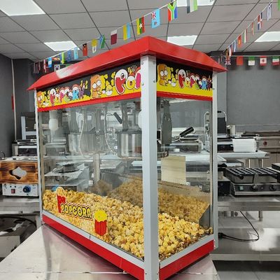 産業用キャラメル ダブルポット ポップコーン機 あなたのイベントのための商用ポップコーンメーカー