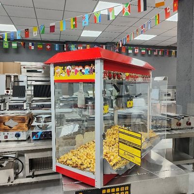 産業用キャラメル ダブルポット ポップコーン機 あなたのイベントのための商用ポップコーンメーカー