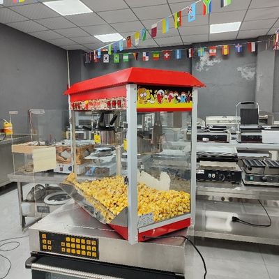産業用キャラメル ダブルポット ポップコーン機 あなたのイベントのための商用ポップコーンメーカー