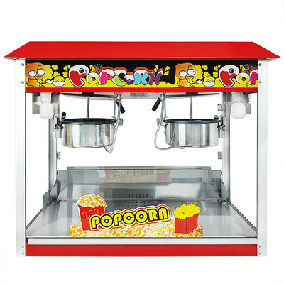 産業用キャラメル ダブルポット ポップコーン機 あなたのイベントのための商用ポップコーンメーカー