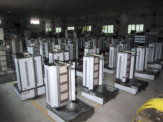 シャワーマのビジネスに革命を起こす 3つのバーナーガスのマシン 半自動