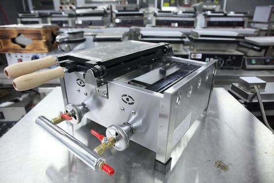 タイヤキ製作機 6 PCS 魚タイヤキ LPG型魚ワッフルメーカー 470x380x210mm