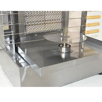 ガスシャワーマ マシン 2 燃焼器 鶏 ドナー ケバブ バーベキュー グリル スキーバー メーカー 屋外用