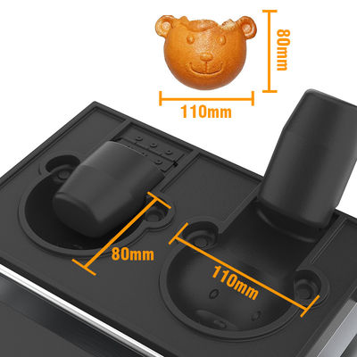 サンクス メイド シンプル エレクトリック タイヤキ 熊 ワッフル メーカー 2pcs 各模具 11.25 KG