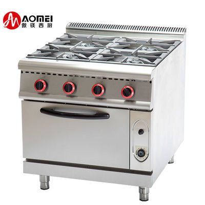 商業用キッチン 伝統的なプライベート 模具 4 燃焼器 ガスレンジ ガス焼炉