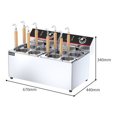 ファストフード用電動ヌードル炊飯機 レストランのキッチンでパスタ料理