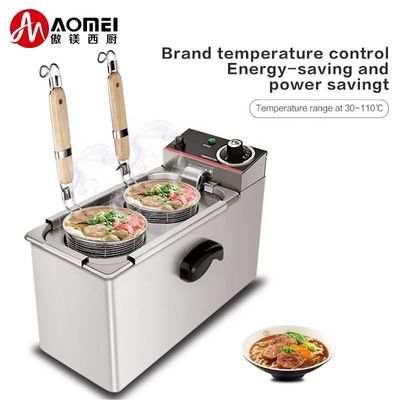 220V電圧 ヌードル炊飯器 温度範囲 30~110°C レストランに最適